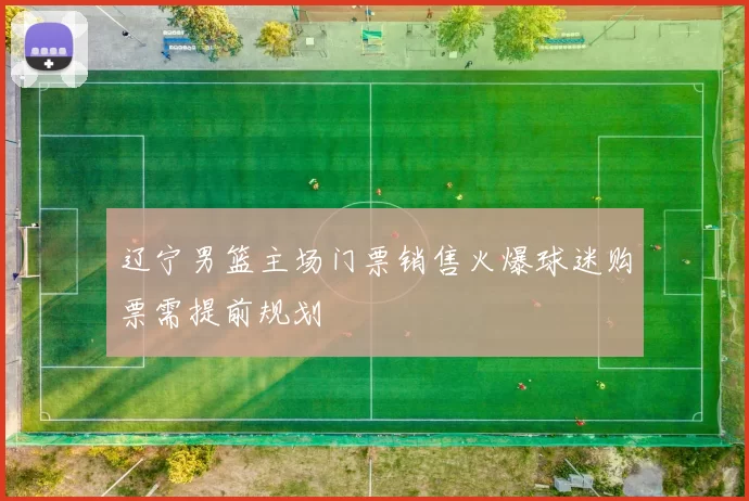 辽宁男篮主场门票销售火爆球迷购票需提前规划